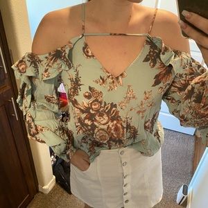 Leith off shoulder top